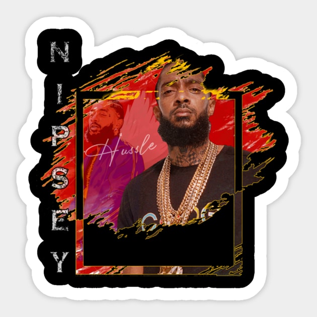 Nipsey Hussle Sticker by Heulwen Team